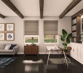 American Blinds: Trademark Woven Wood Shades